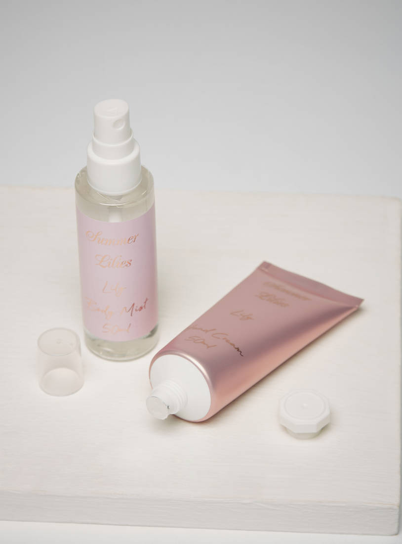 Summer Lilies Hand Cream and Body Mist Set-Gift Sets-image-1