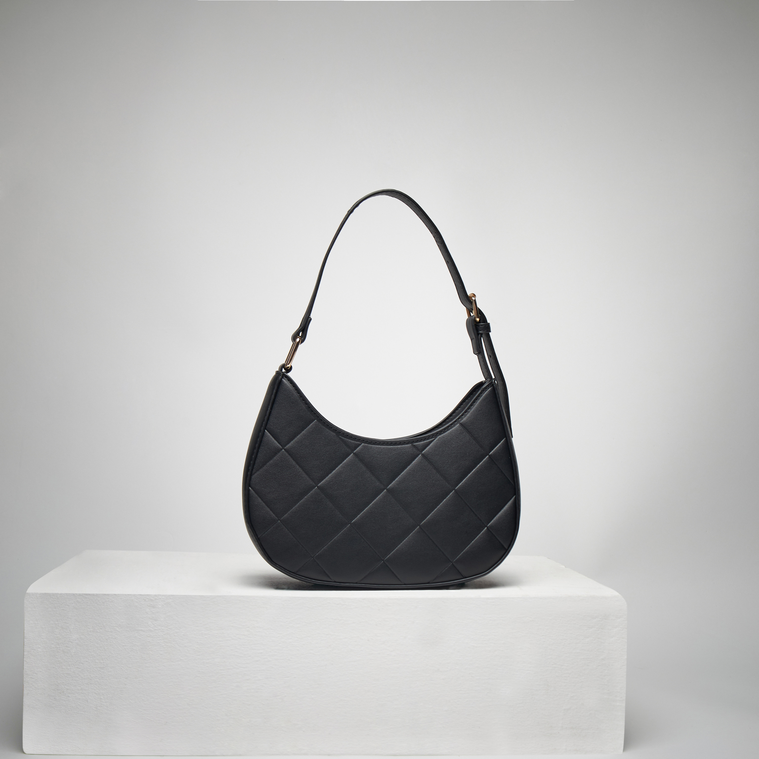 Shop Quilted Baguette Bag Online Max Kuwait