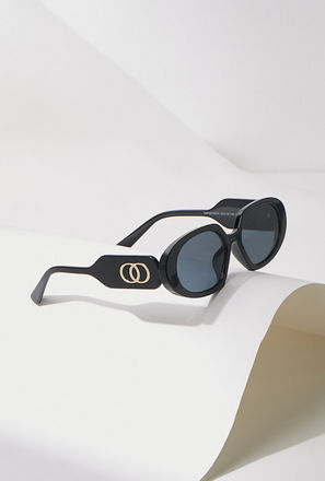 Shiny Black Sunglasses With Gold Metal-mxwomen-accessories-sunglasses-2