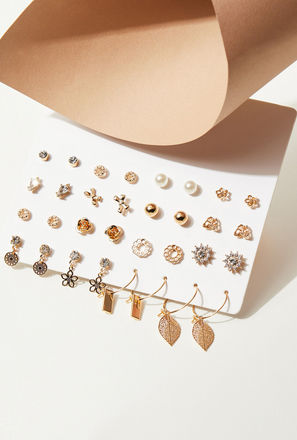 Pack of 16 - Assorted Earrings-mxwomen-accessories-jewellery-earrings-1