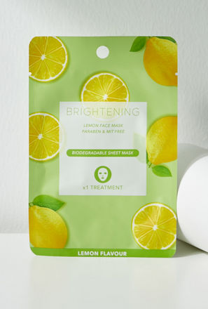 Brightening Lemon Face Mask Sheet-lsbeauty-skincare-masks-face-2