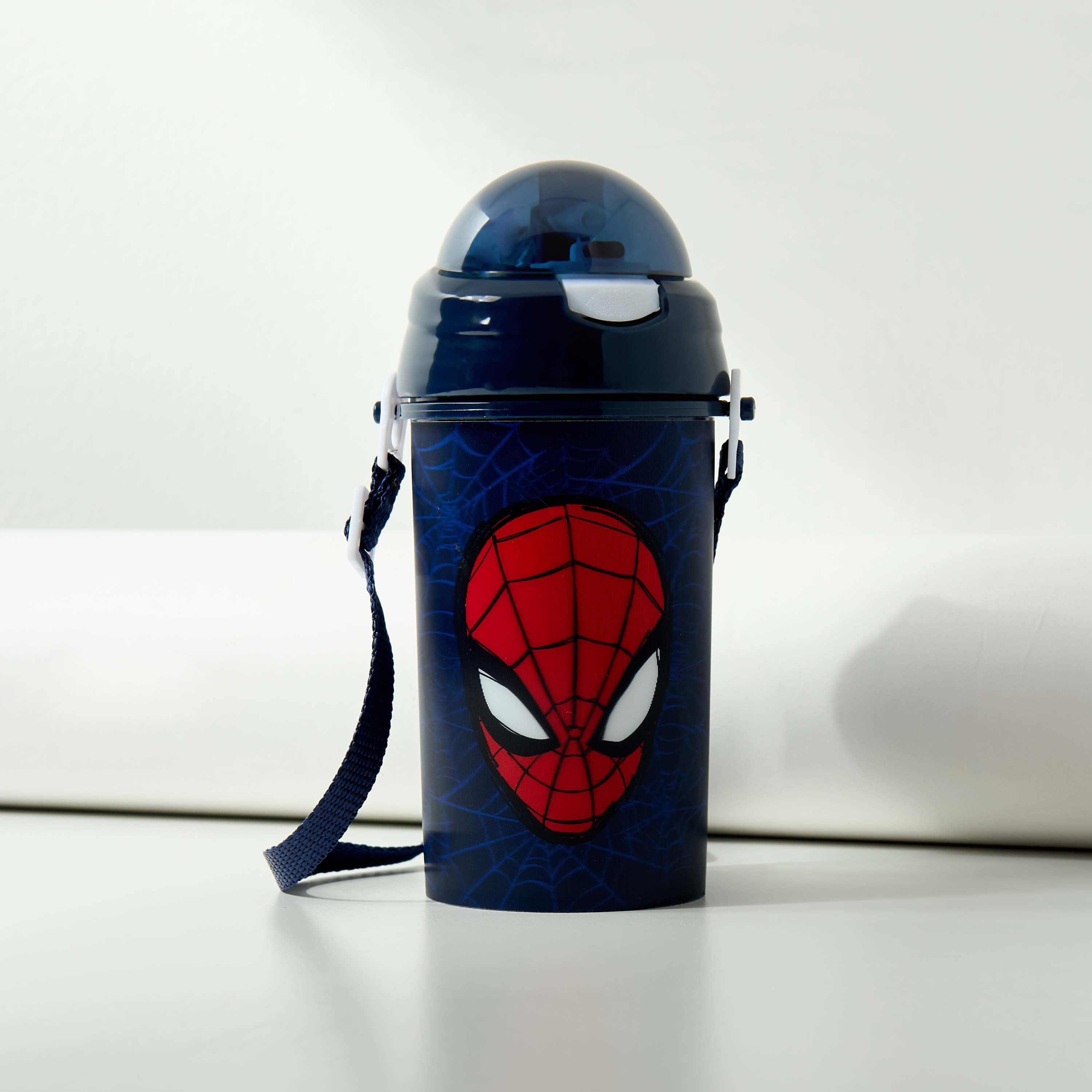 Shop Spider-Man Print Sipper Water Bottle - 500 ml Online | Max UAE