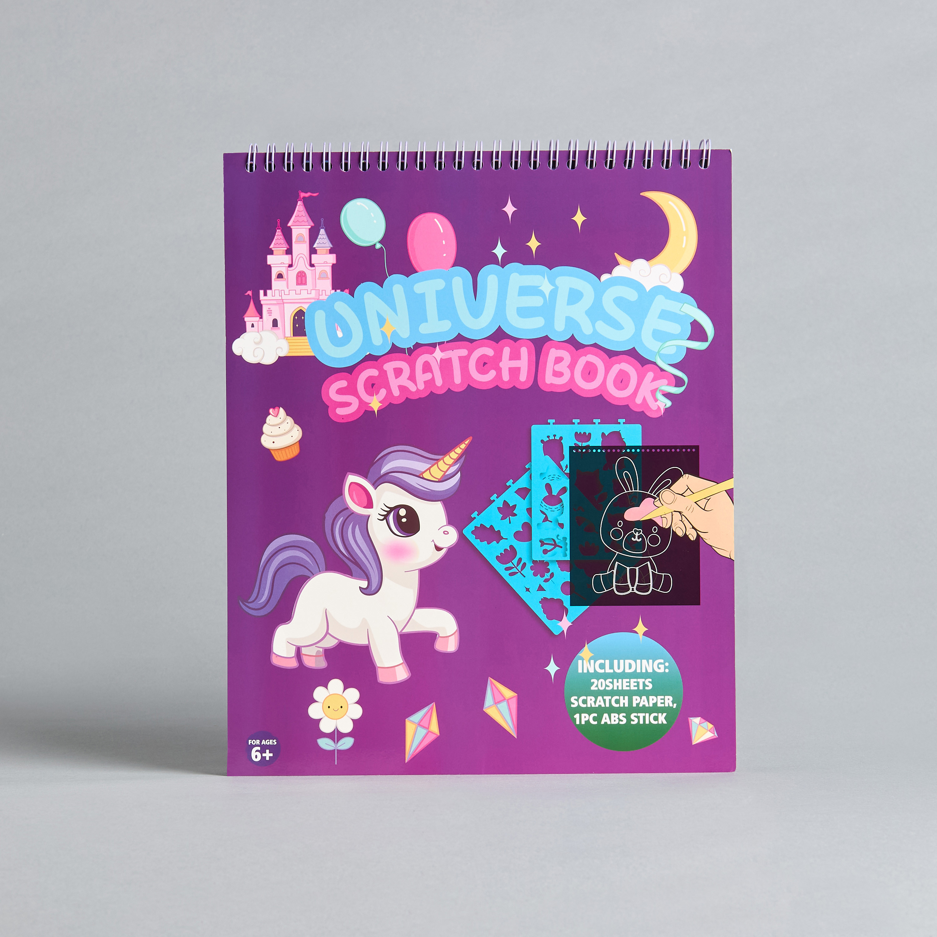 Shop Universe Scratch Book Set Online | Max UAE