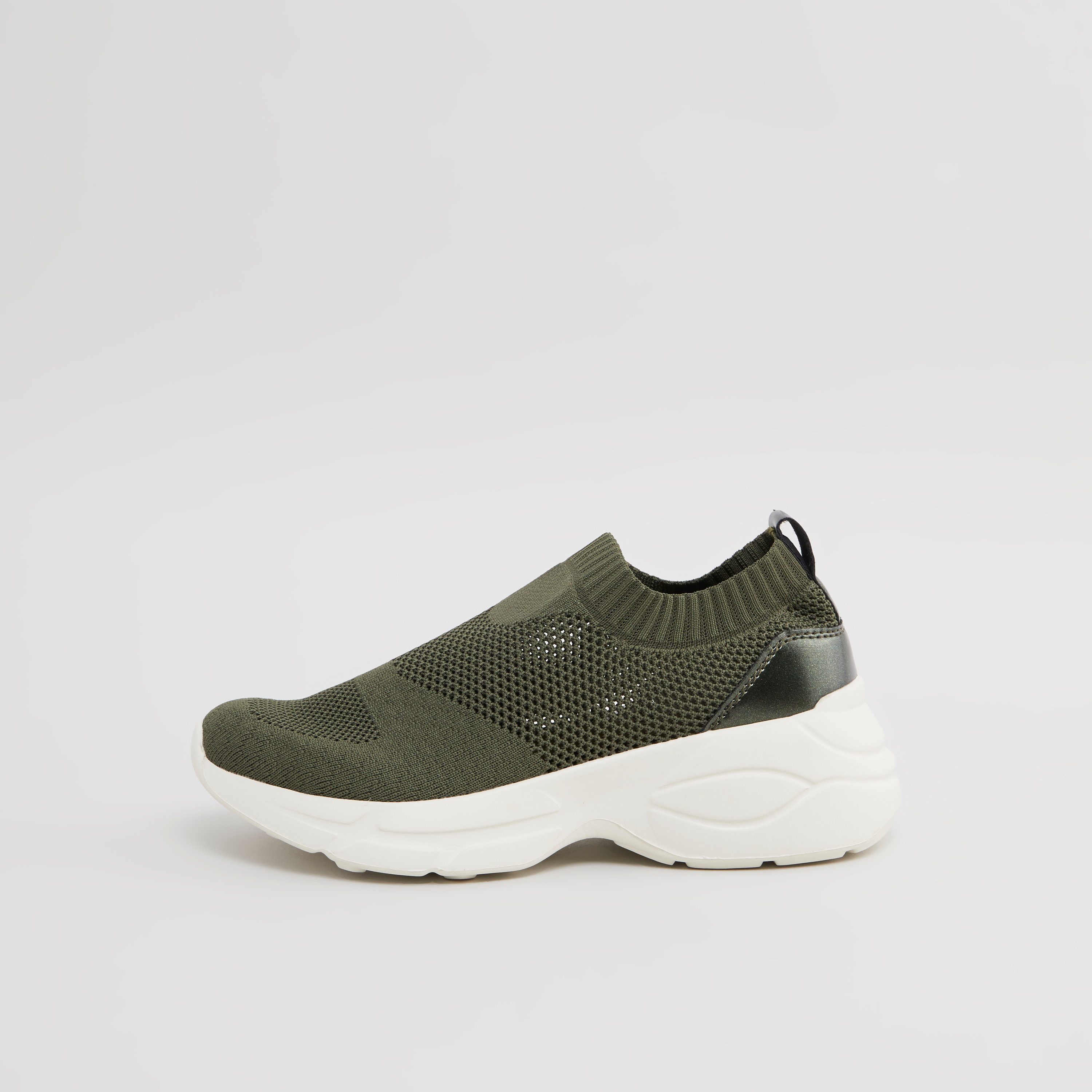 Shop Textured Slip On Sports Shoes Online Max Bahrain