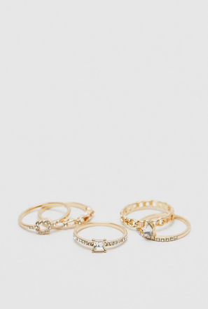 Set of 5 - Assorted Rings
