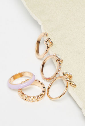 خواتم متنوعة - 5 قطع-mxkids-accessories-girls-jewellery-rings-2