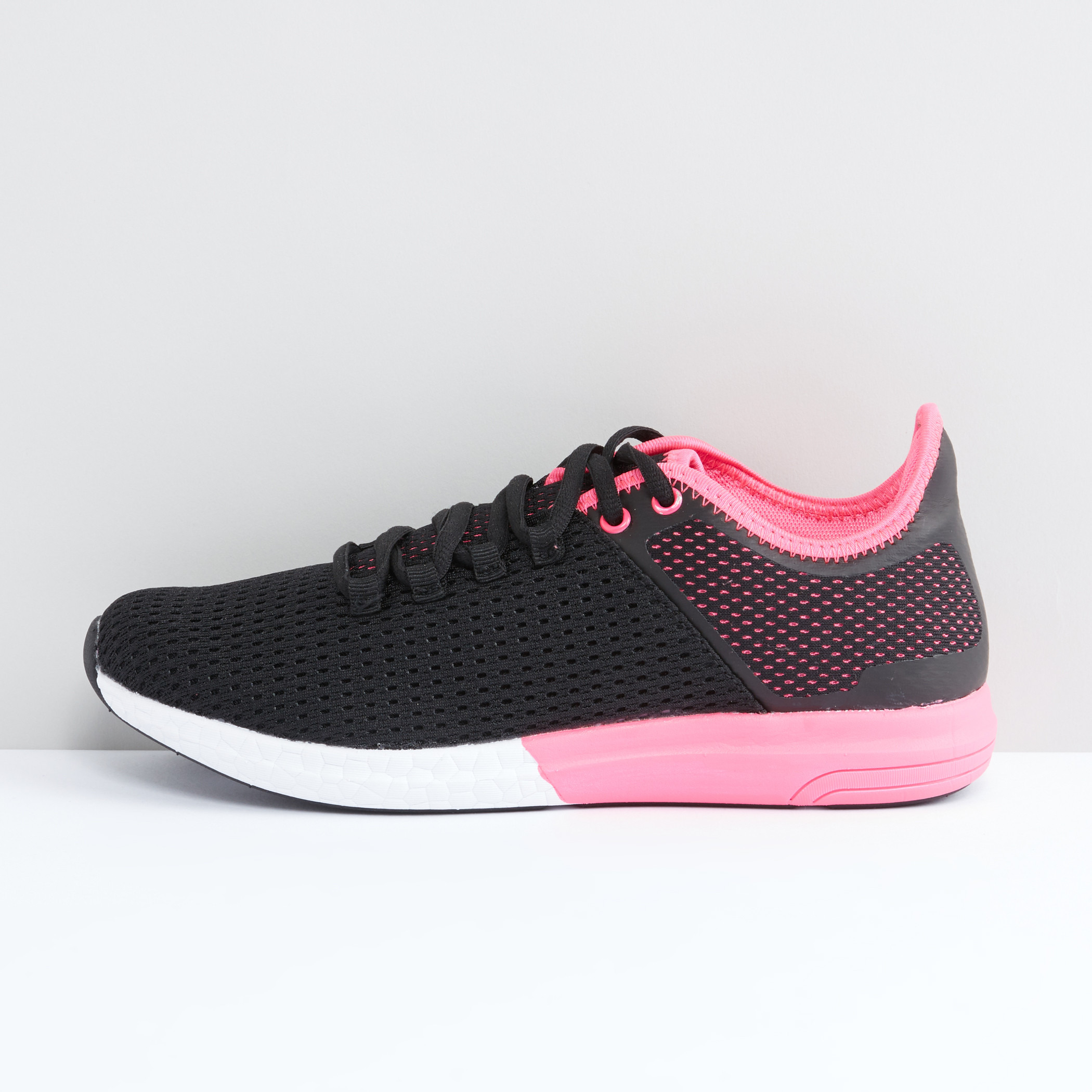 Shop Perforated Lace Up Running Shoes Online Max UAE