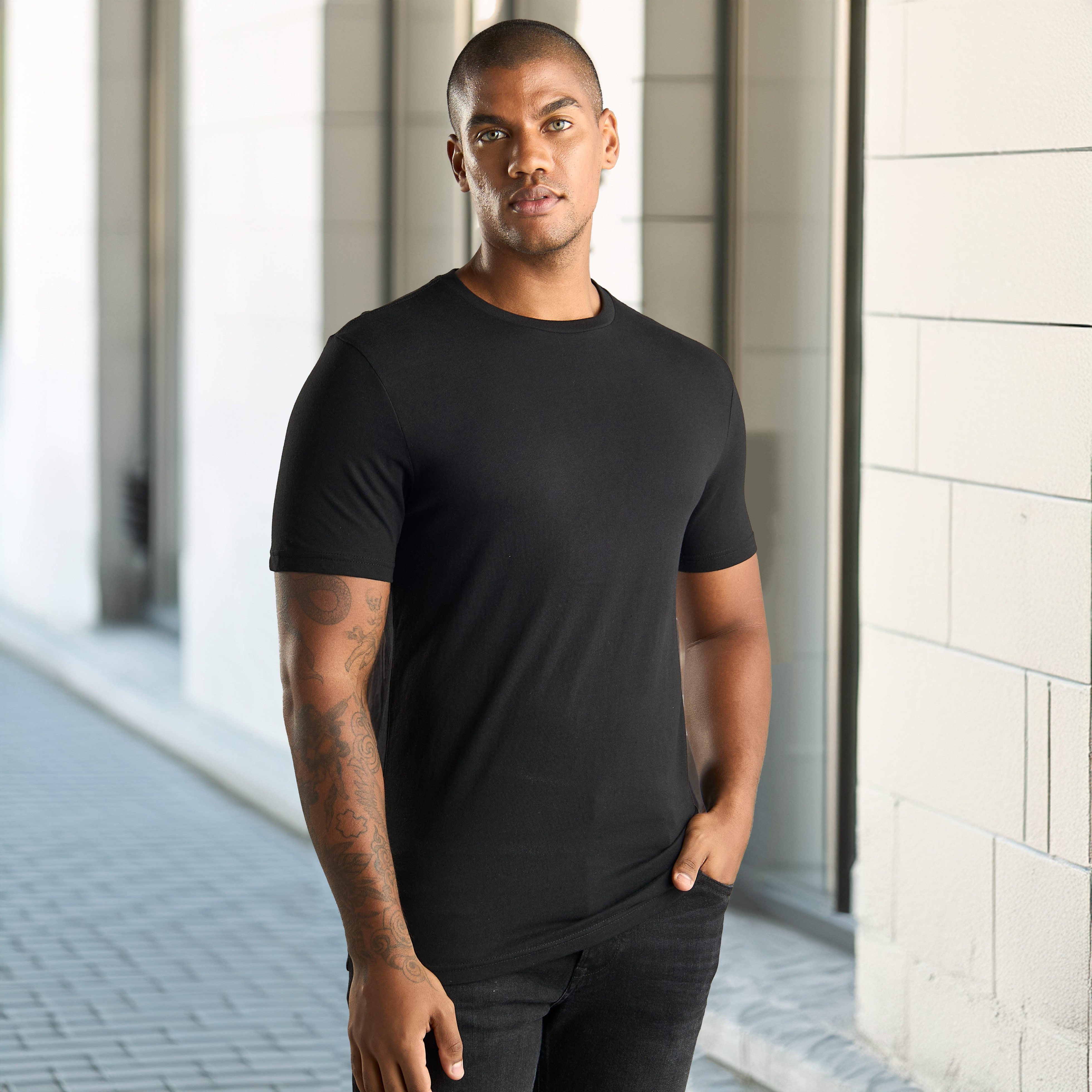 Shop Plain Cotton T shirt Online Max UAE