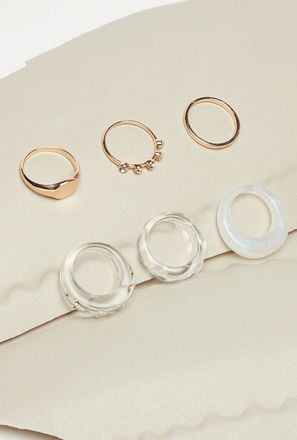 Pack of 6 - Assorted Ring-mxwomen-accessories-jewellery-rings-3