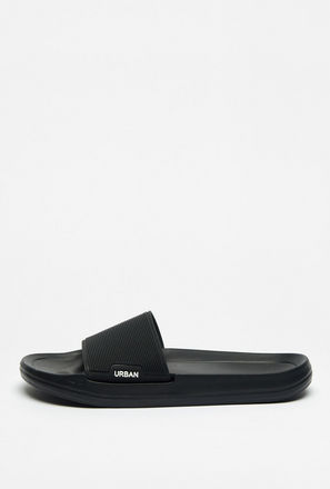 Solid Slip-On Beach Slippers