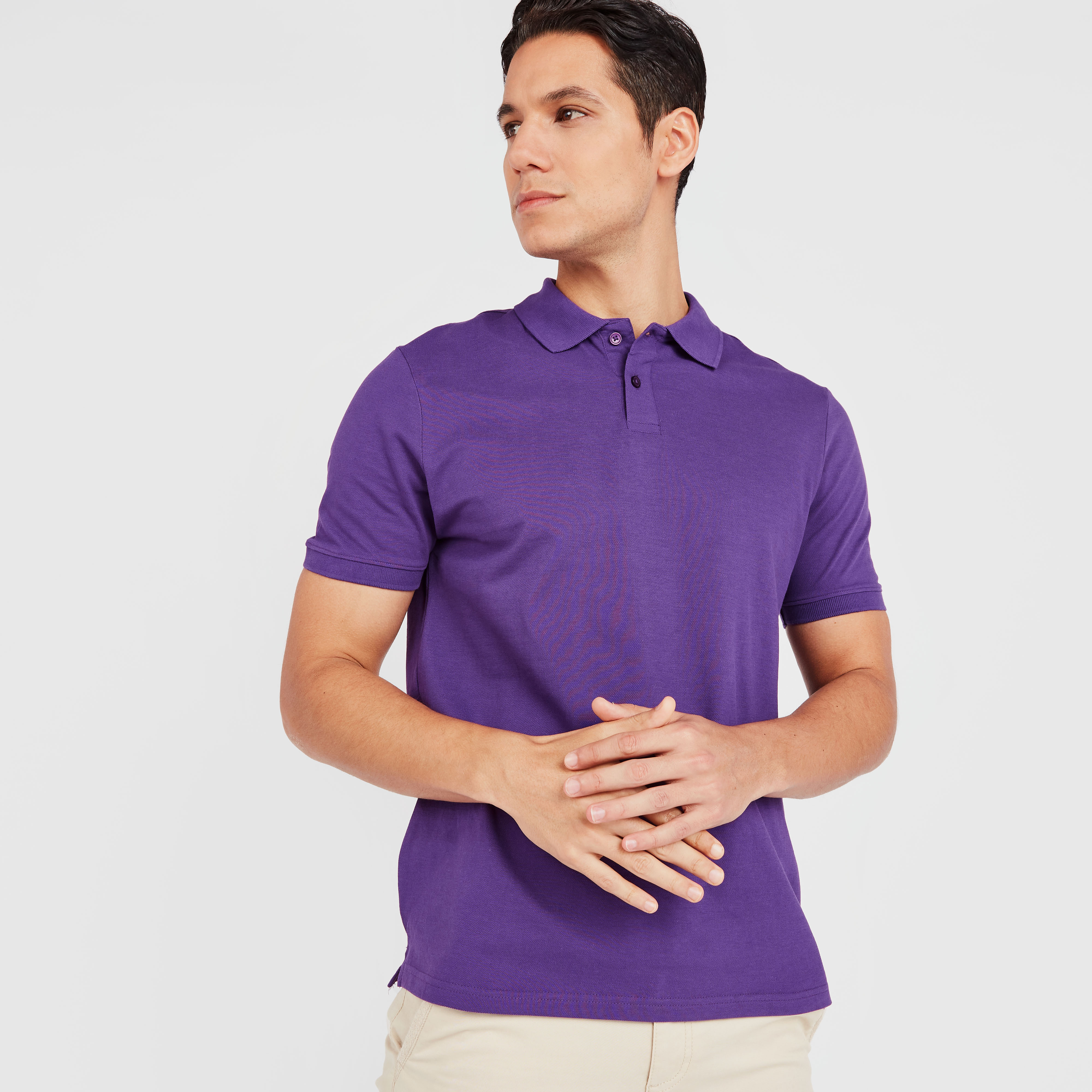 Purple polos deals