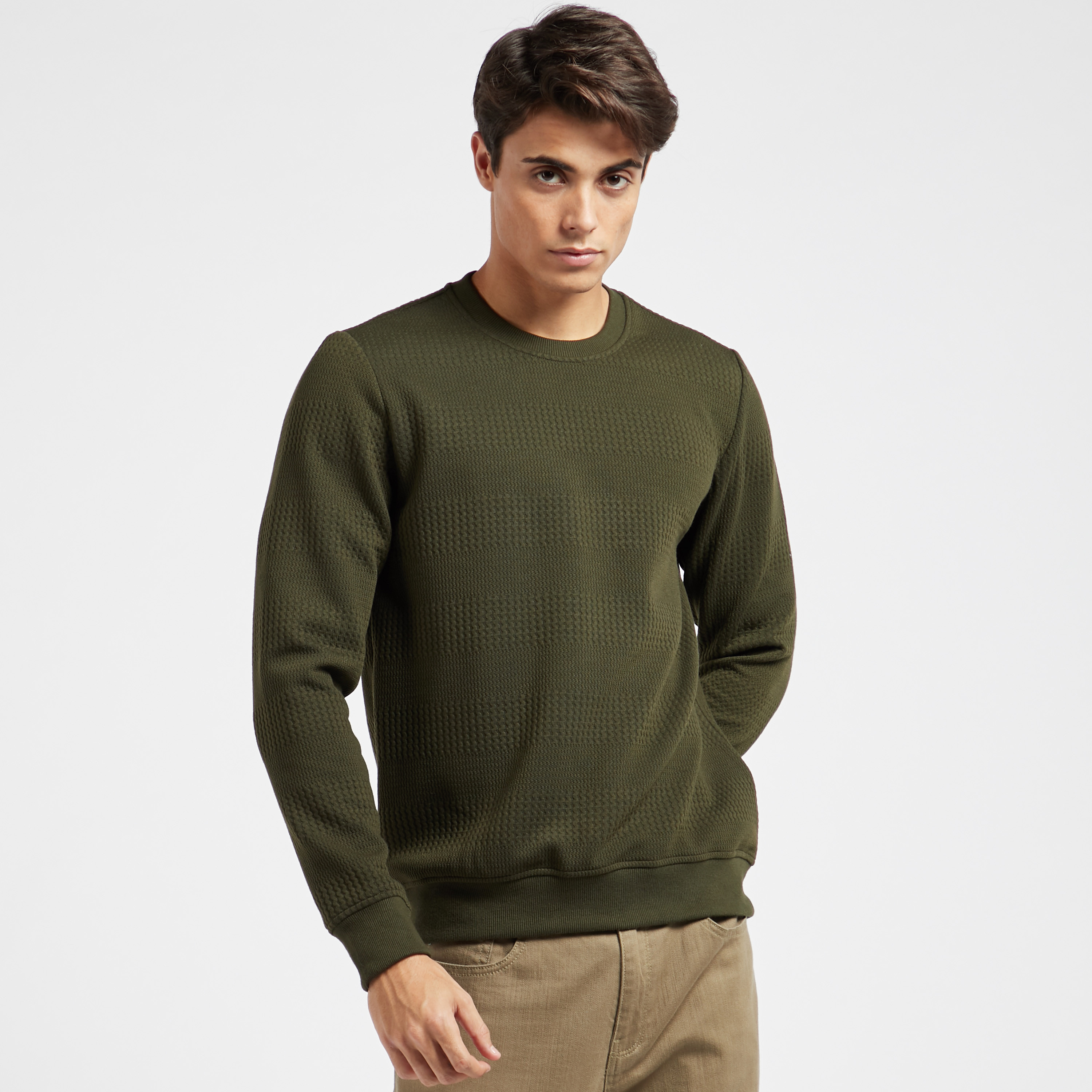 Sweatshirt long outlet sleeve