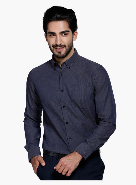 Shop Long Sleeves Shirt with Complete Placket on the Front Online | Max UAE
