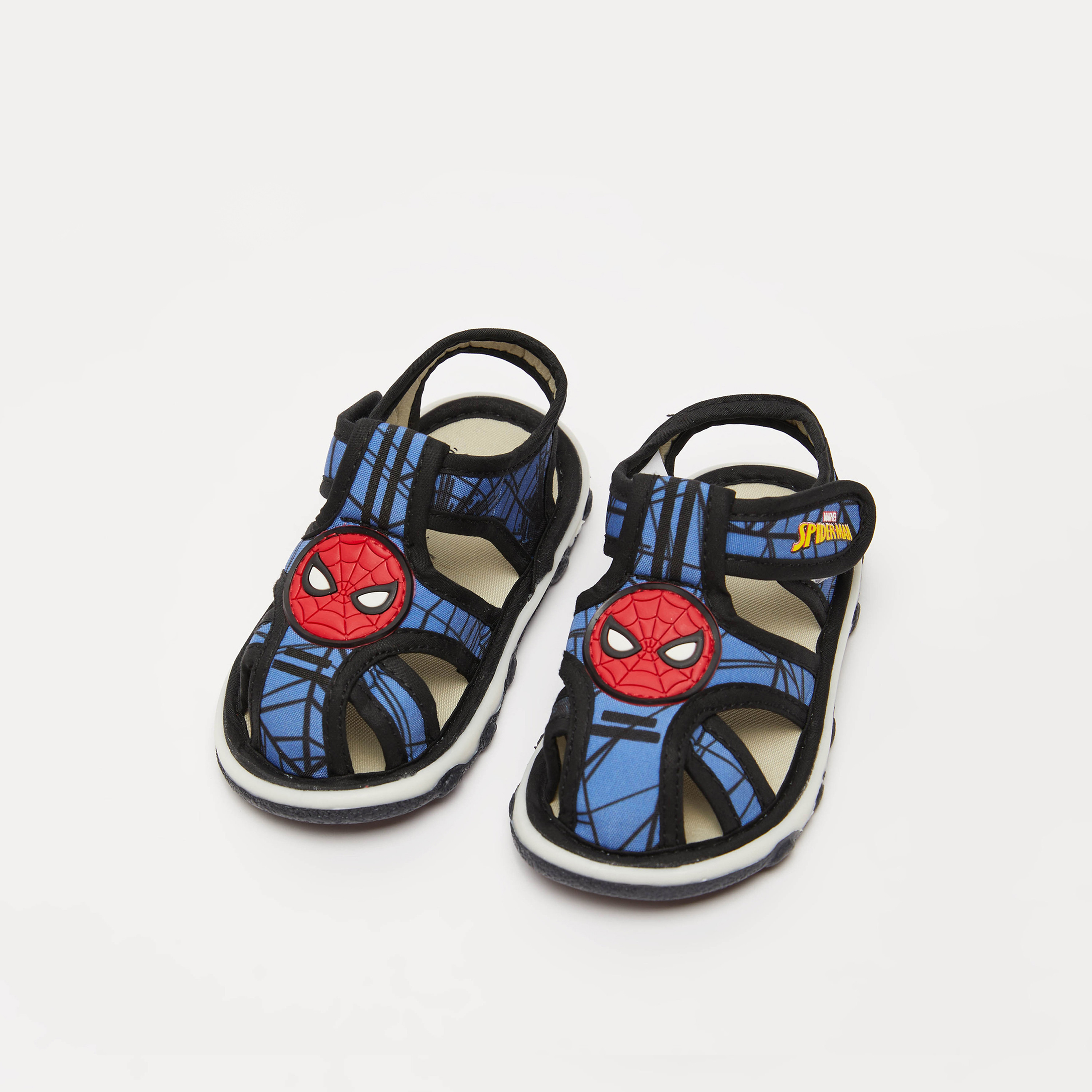 Marvel Spiderman Kids Easy Close Red and Black Sports Sandals –  thingimijigs-shop