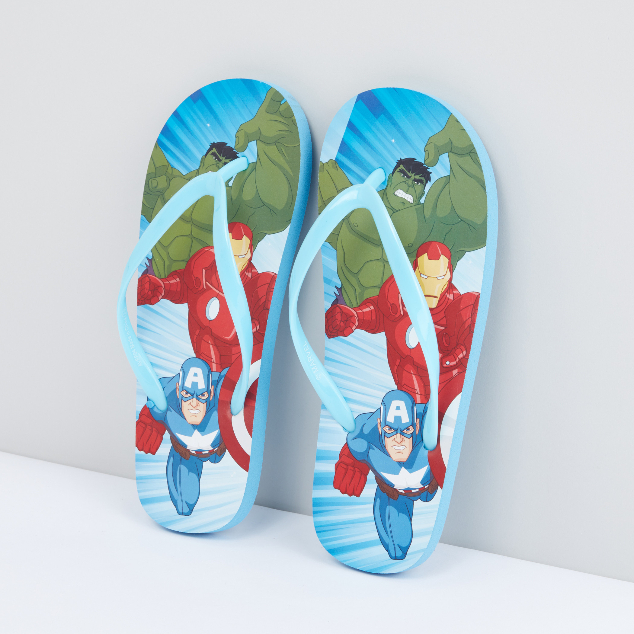 Avengers flip flops best sale