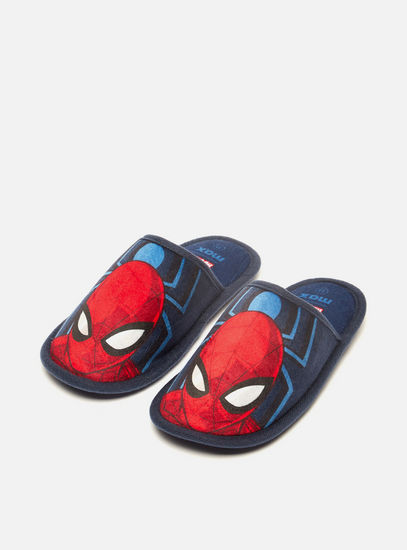 Spiderman Themed Bedroom Slippers