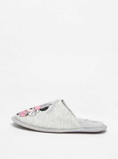 Minnie Mouse Slip-On Bedroom Slippers