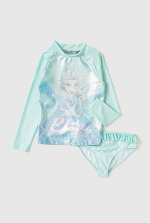 Elsa Print 2-Piece Swimwear Set