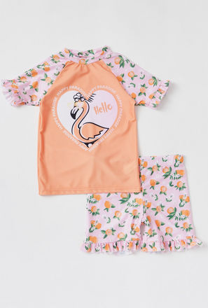 Flamingo Printed 2-Piece Swim Set-mxkids-girlstwotoeightyrs-clothing-swimwear-3