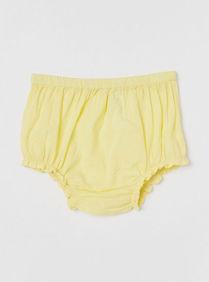 Set of 2 -  Assorted Bloomers with Elasticated Waistband