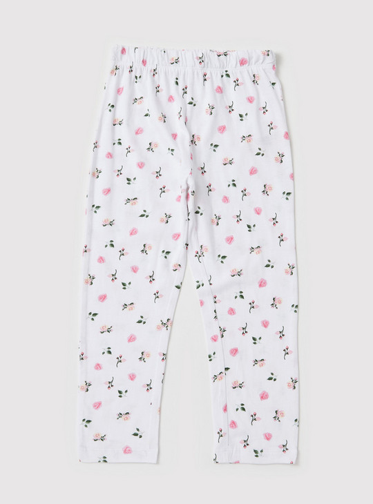 Bambi Print T-shirt and All-Over Printed Pyjamas Set