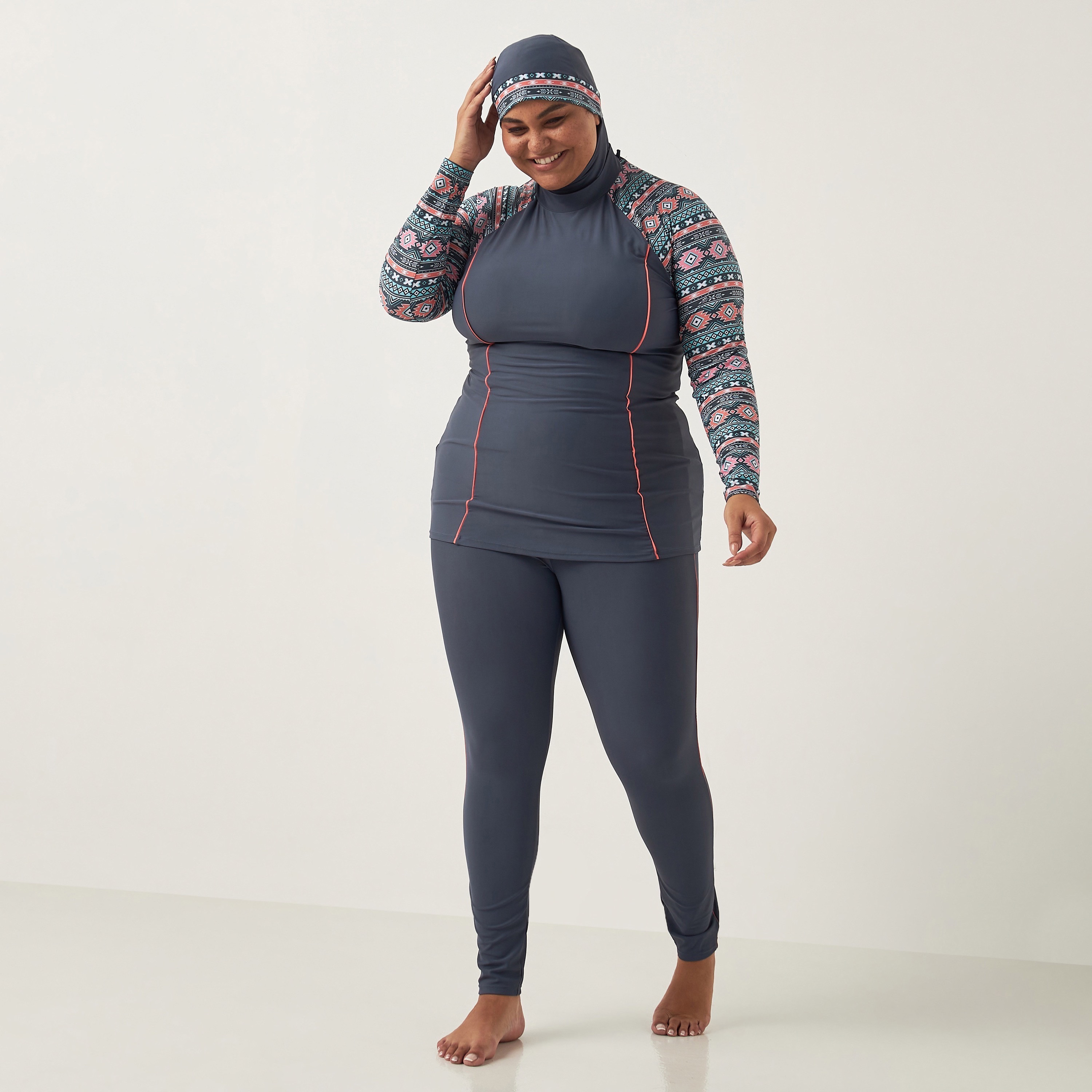 Tribal plus size on sale swimwear