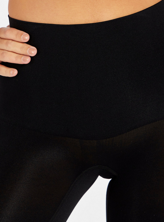 Solid Leg Shaper with Elasticated Waistband