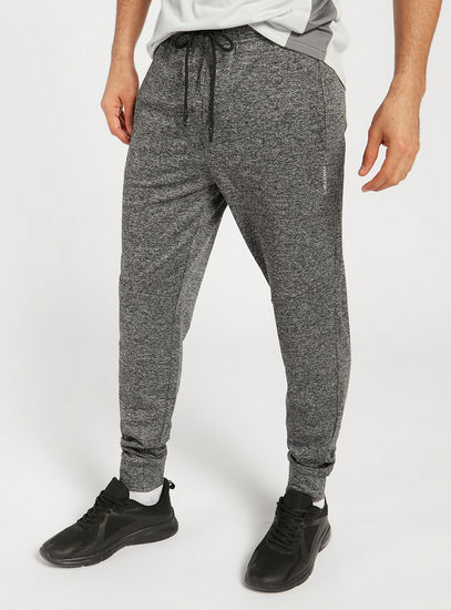 Solid Slim-Fit Jog Pants with Pockets