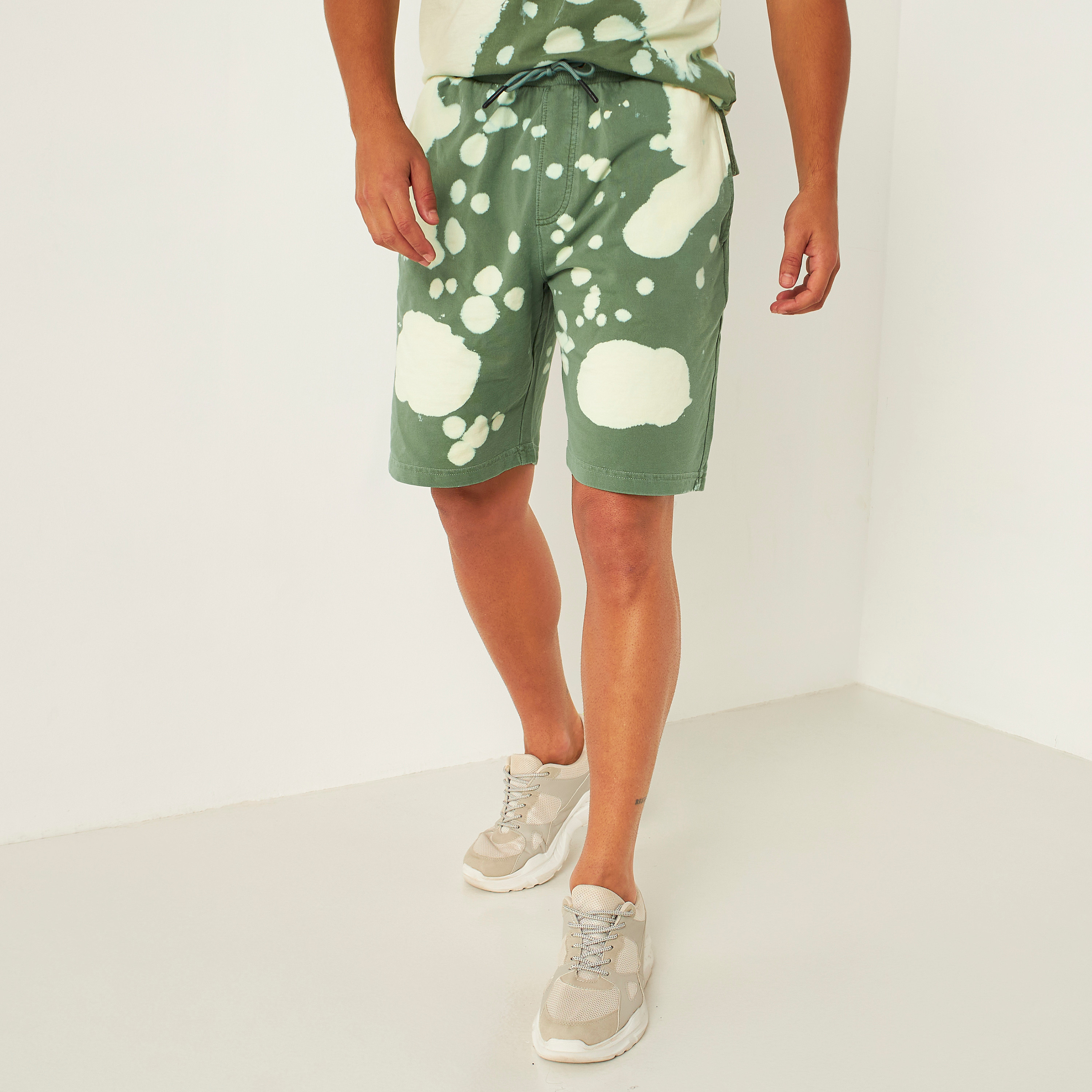 Champion allover hot sale print shorts