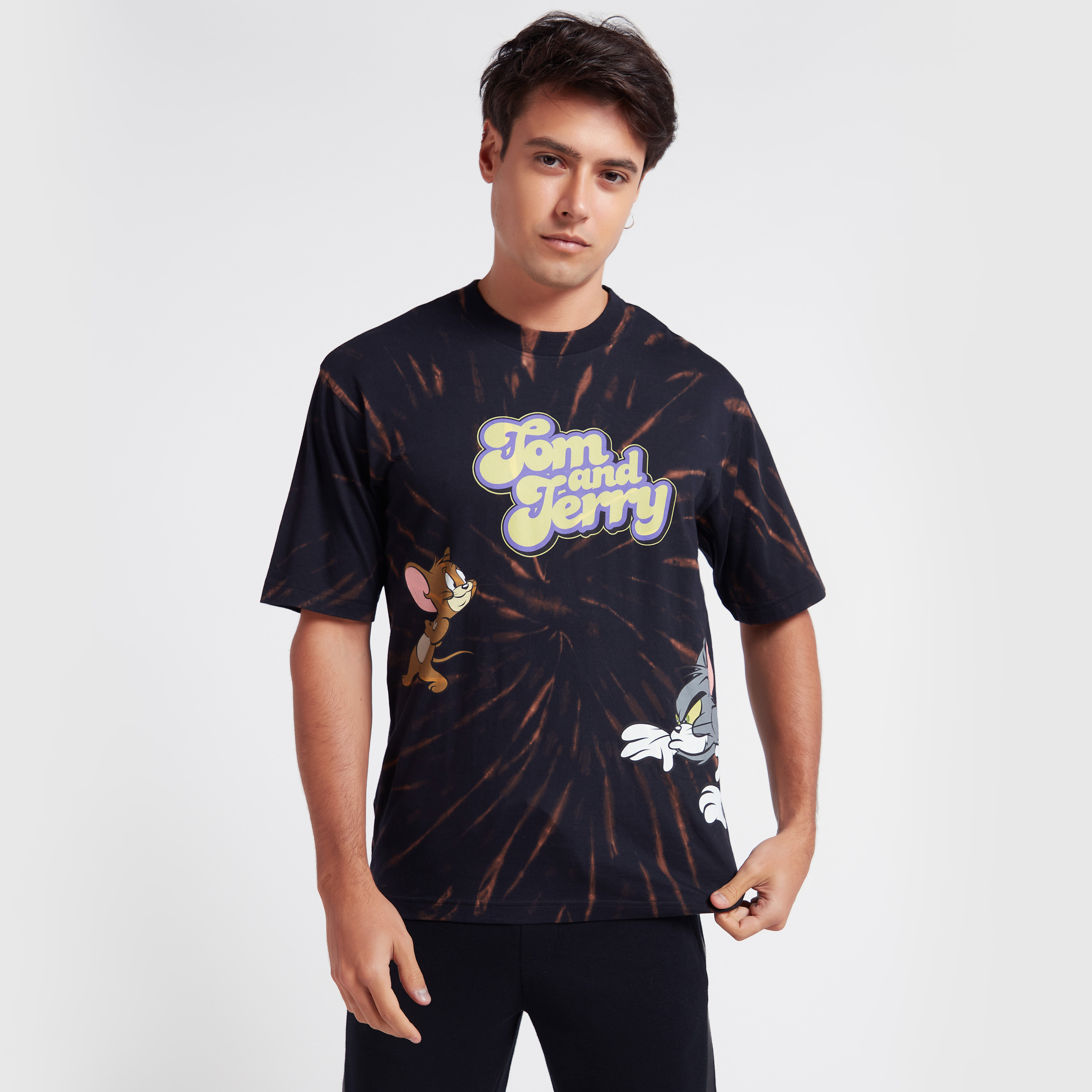 Jerry Print T-shirt with Short Sleeves 