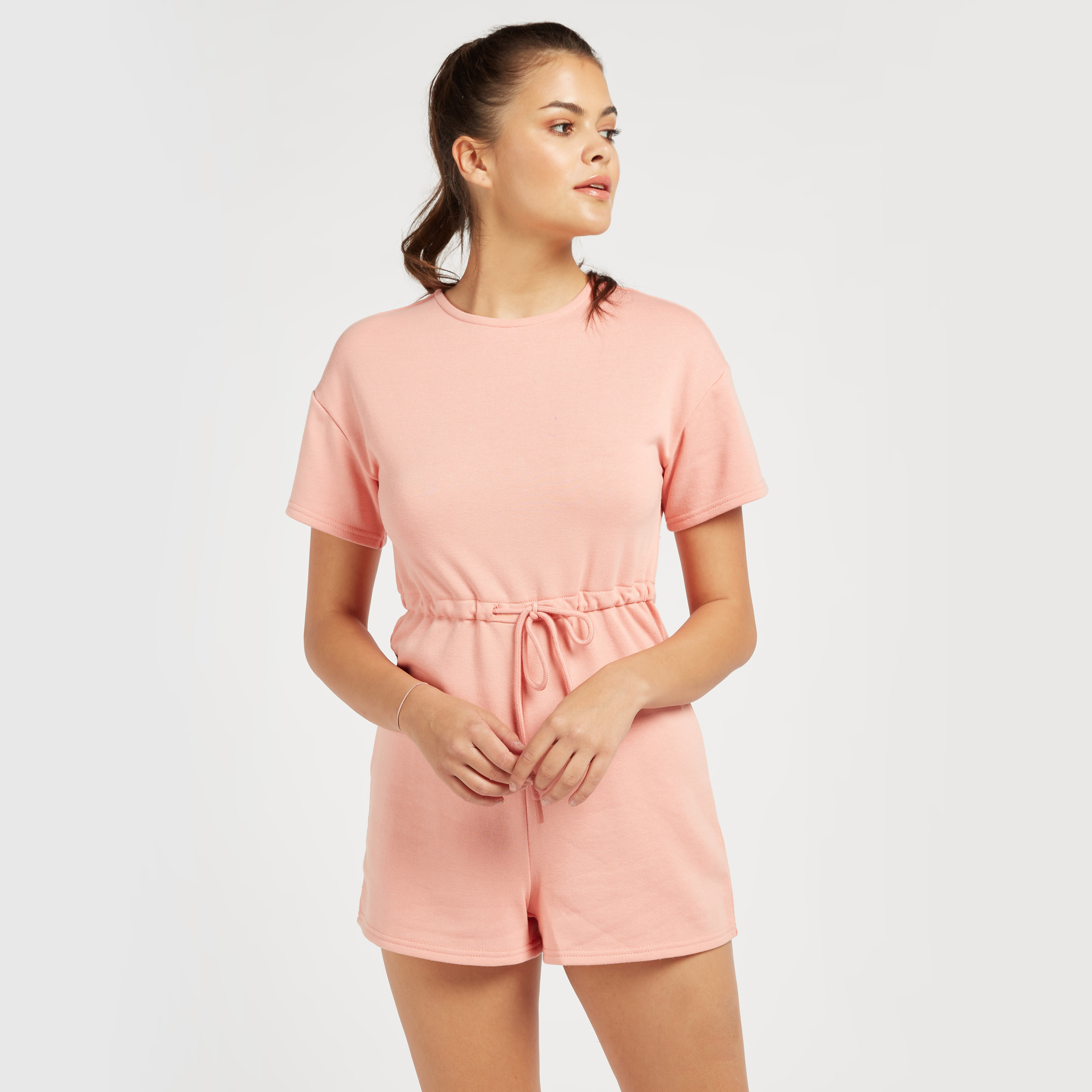 Pink romper sales shorts