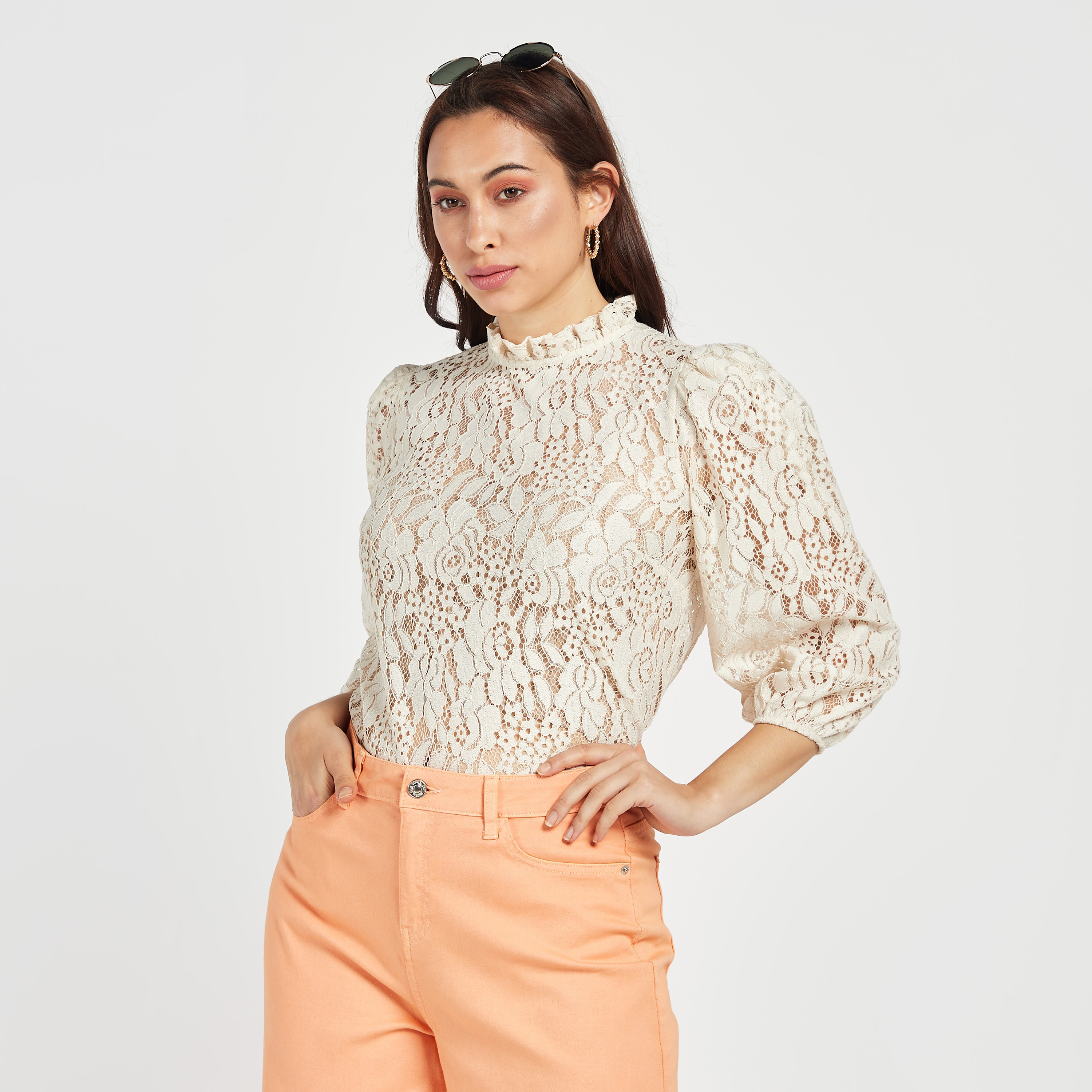 lace tops online shopping