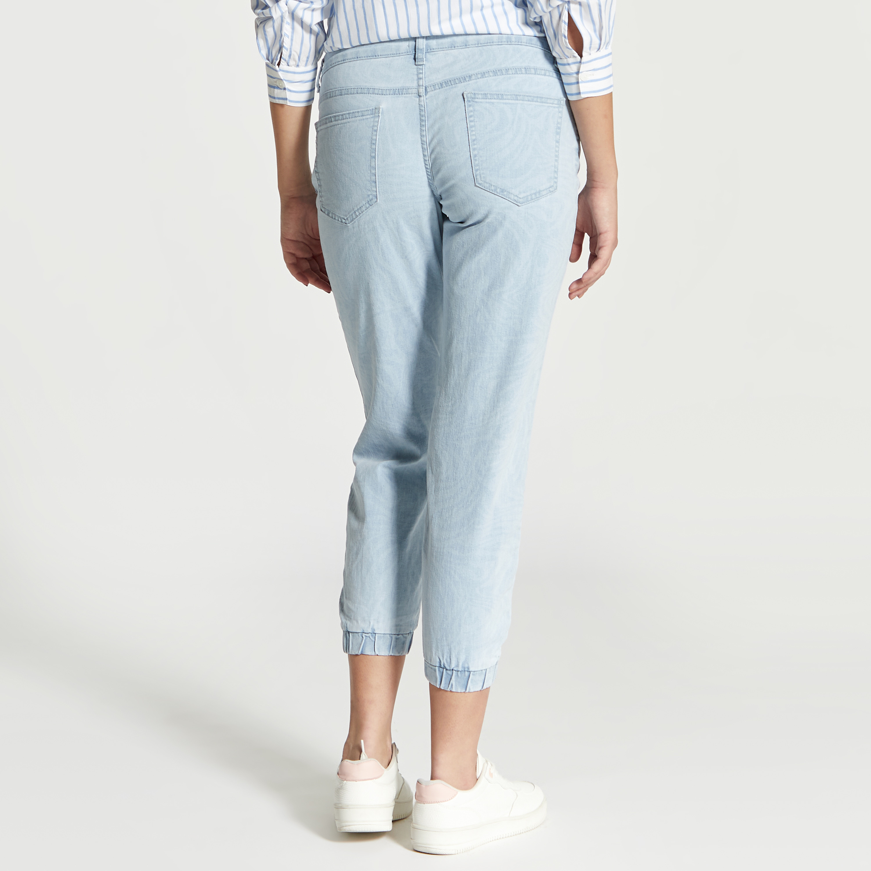 Shop Solid Maternity Denim Jeggings 