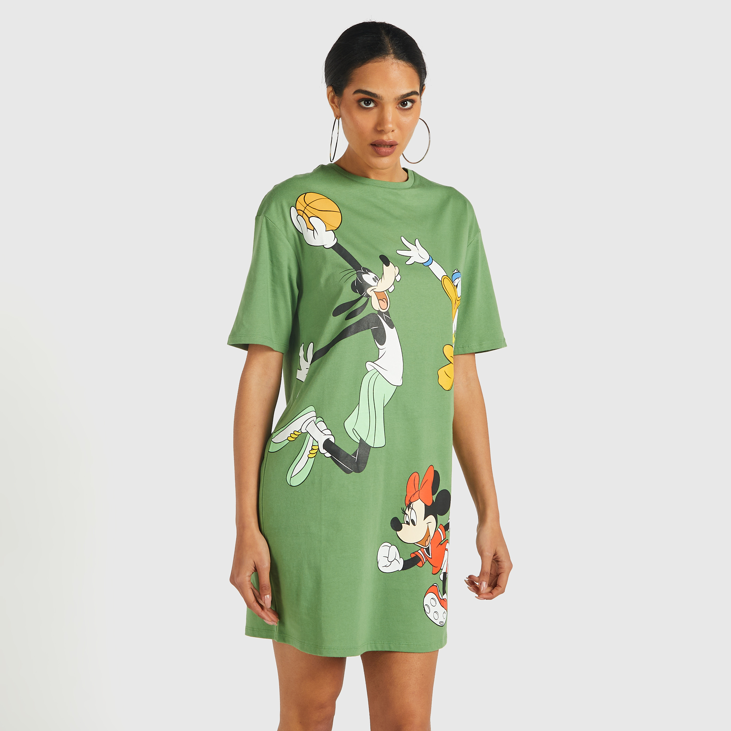 Mickey mouse 2024 t shirt dress