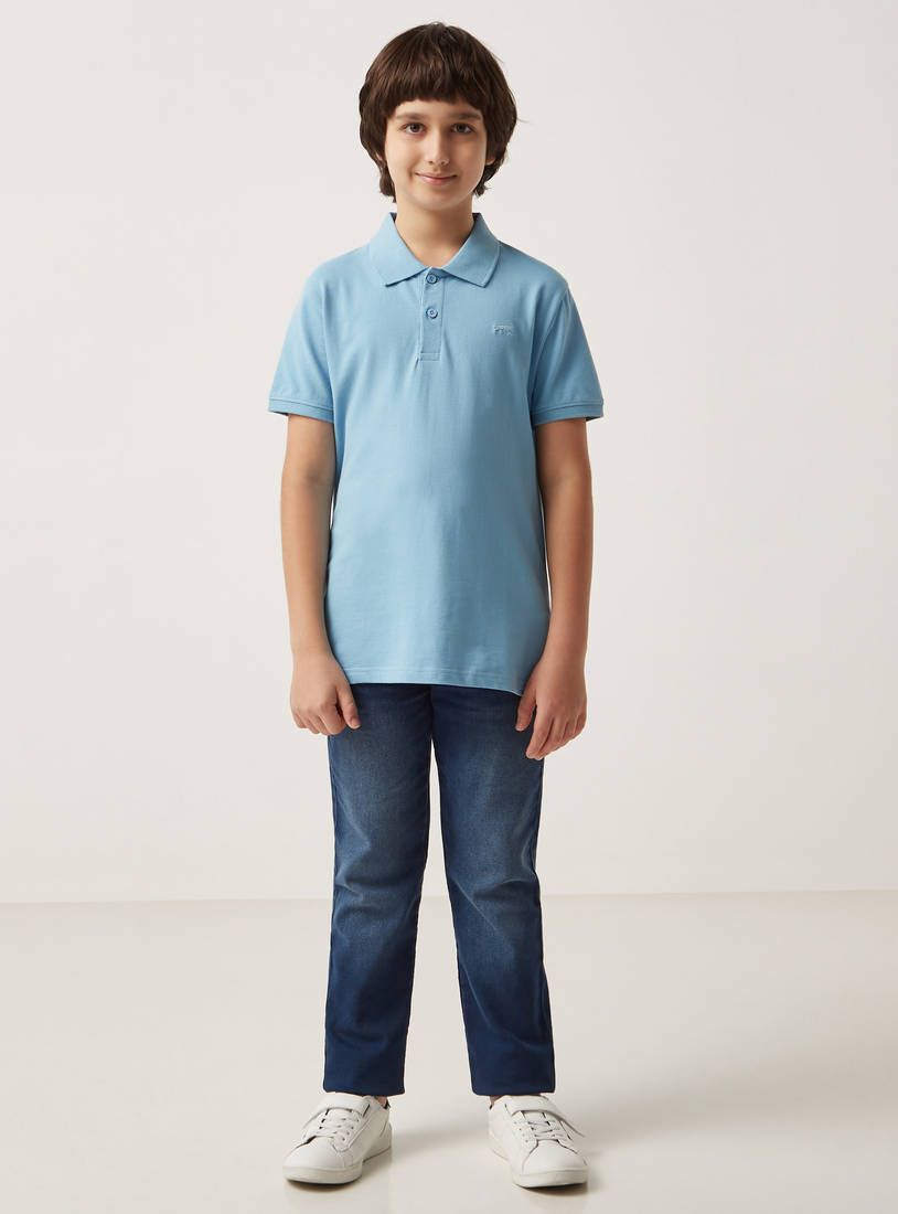 Plain Polo T-shirt-Polo Shirts-image-1