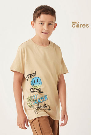 Slogan Graphic Print T-shirt-mxkids-boyseighttosixteenyrs-clothing-teesandshirts-tshirts-2