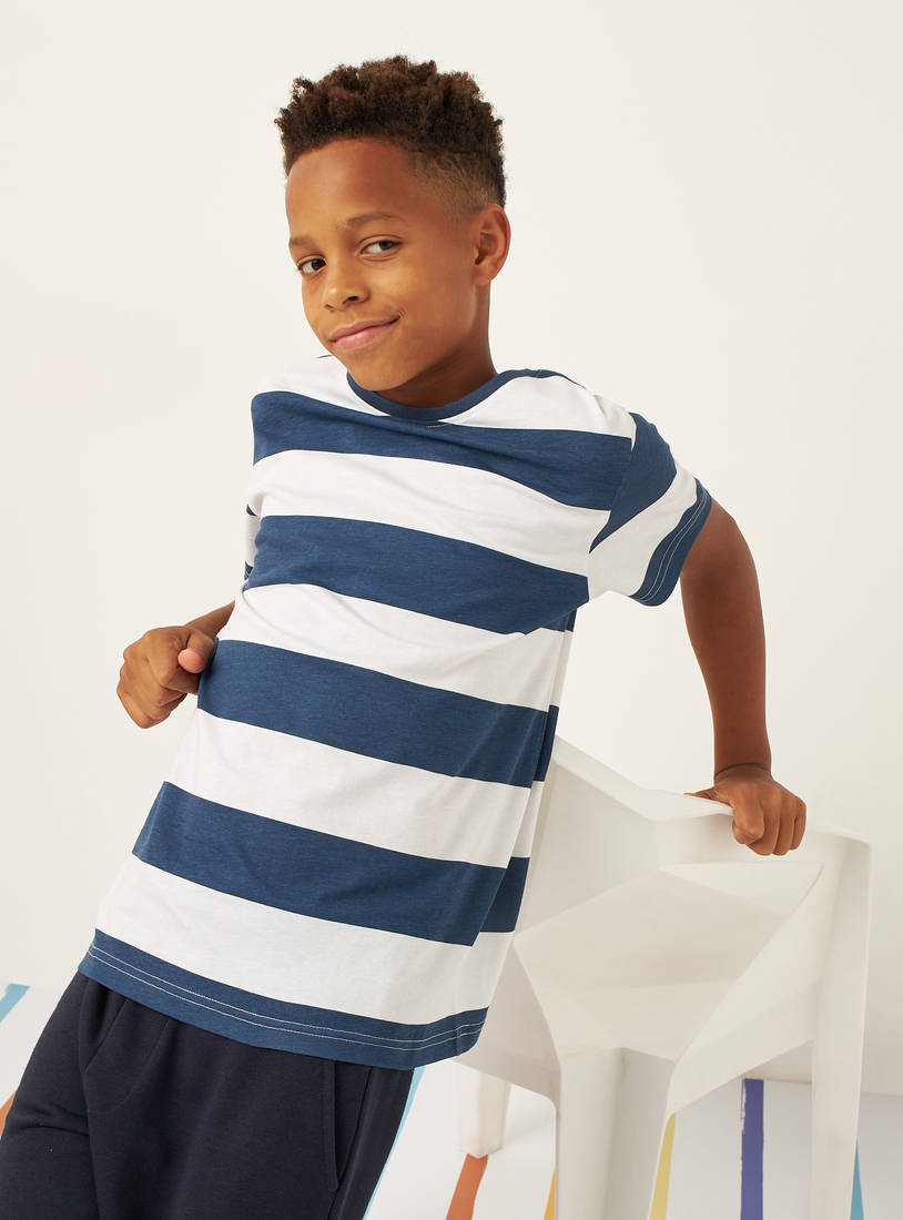 All-Over Stripes T-shirt-T-shirts-image-0