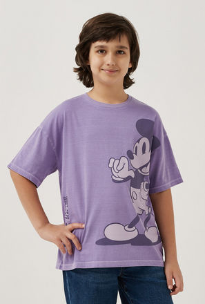 Mickey Mouse Print T-shirt-mxkids-boyseighttosixteenyrs-clothing-teesandshirts-tshirts-3