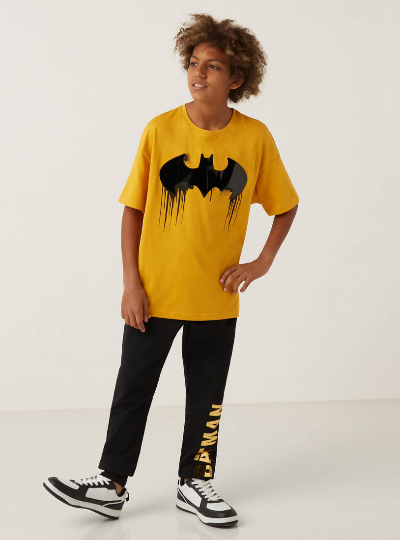 Batman Print T-shirt-T-shirts-image-1