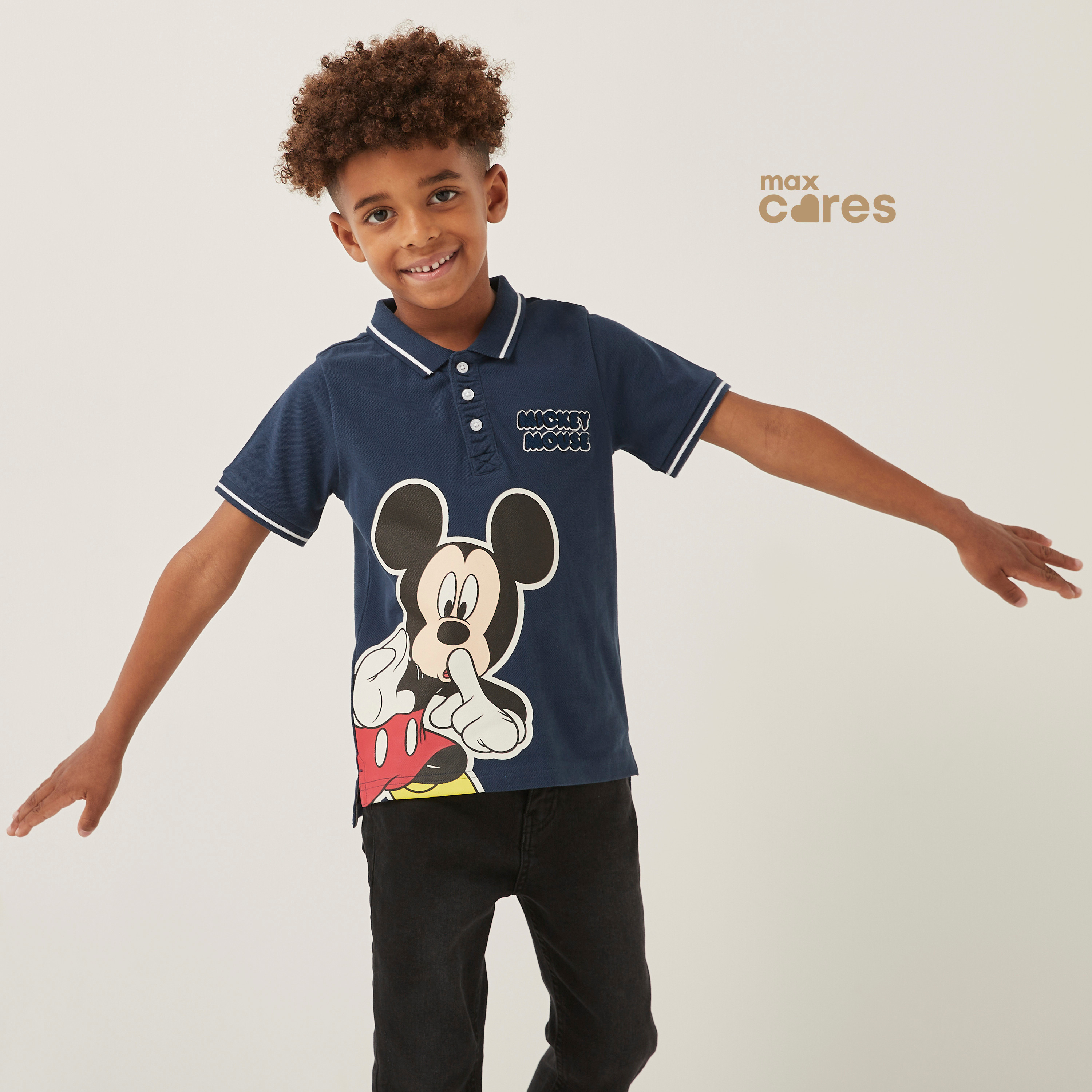 Mickey mouse 2025 polo shirt toddler