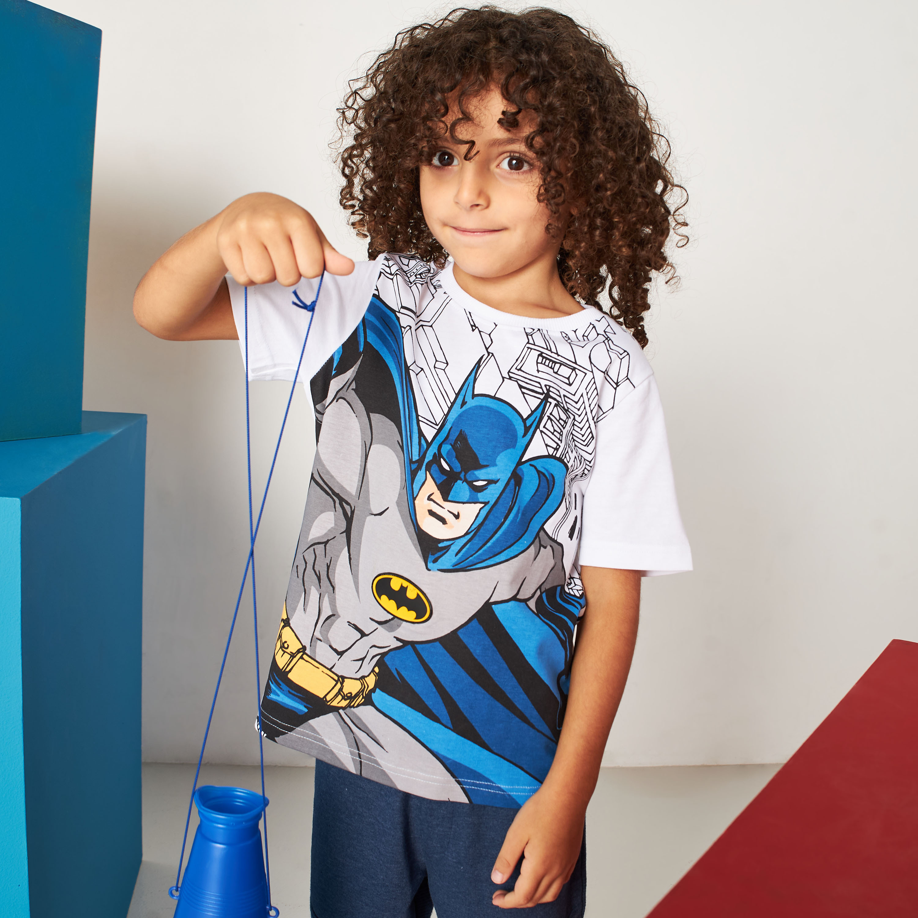 Shop Batman Print T shirt Online Max UAE