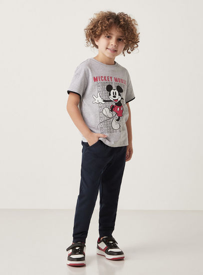 Mickey Mouse Graphic Print T-shirt-T-shirts-image-1