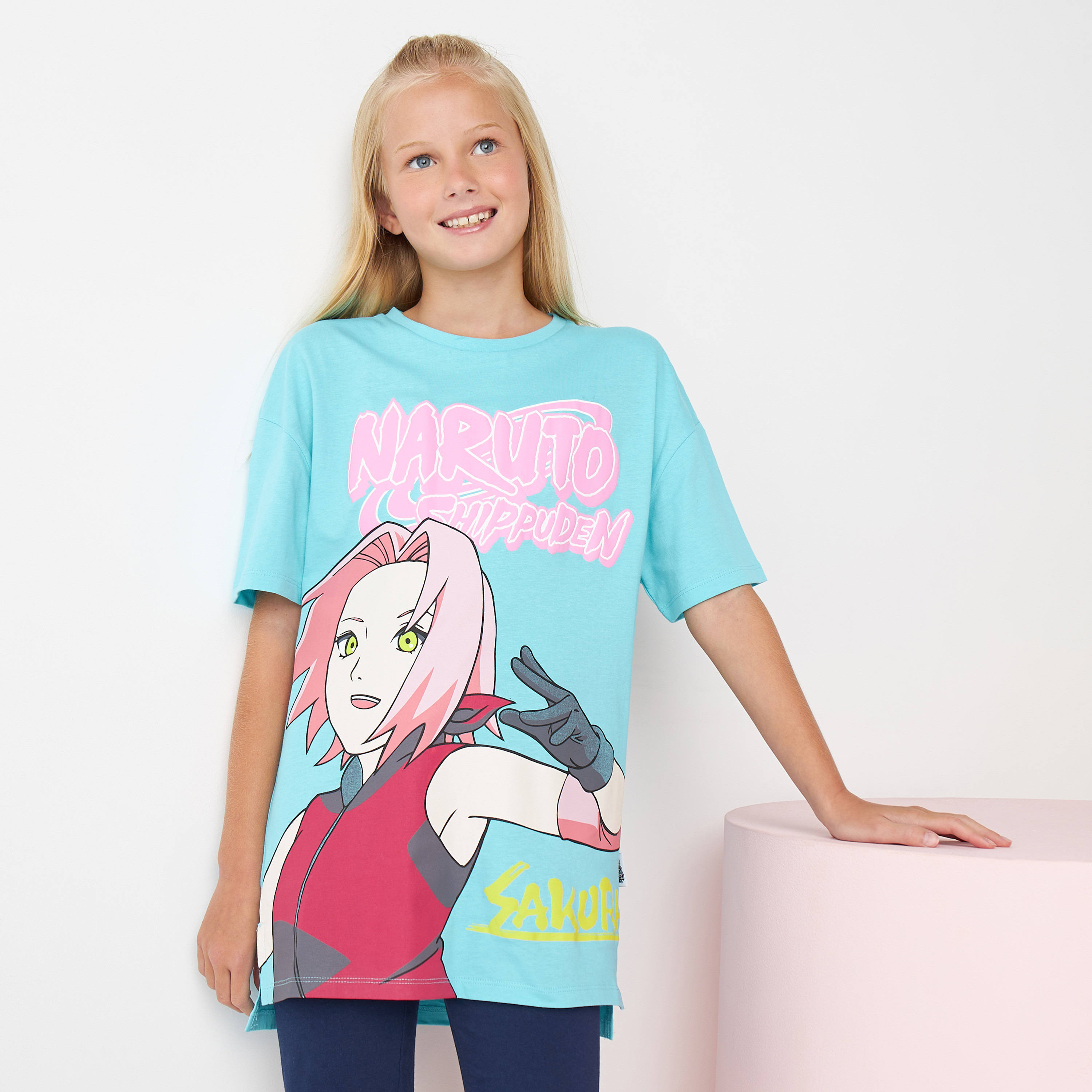 Shop Naruto Print T shirt Online Max Qatar