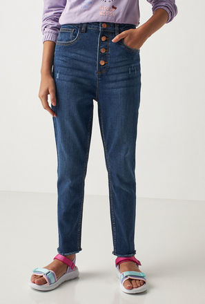 Skinny Fit High-Rise Full Length Jeans