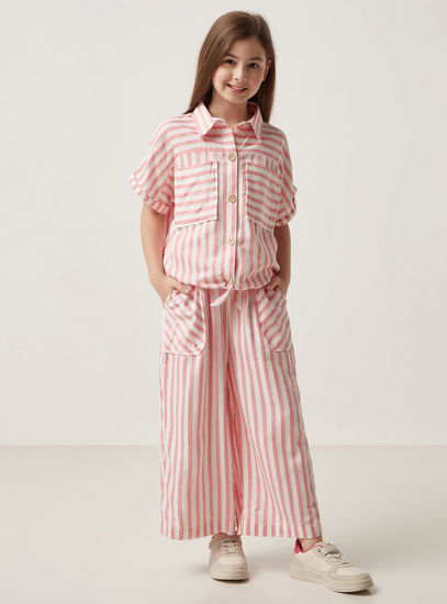 Striped Better Cotton Boxy Shirt-Shirts & Blouses-image-1
