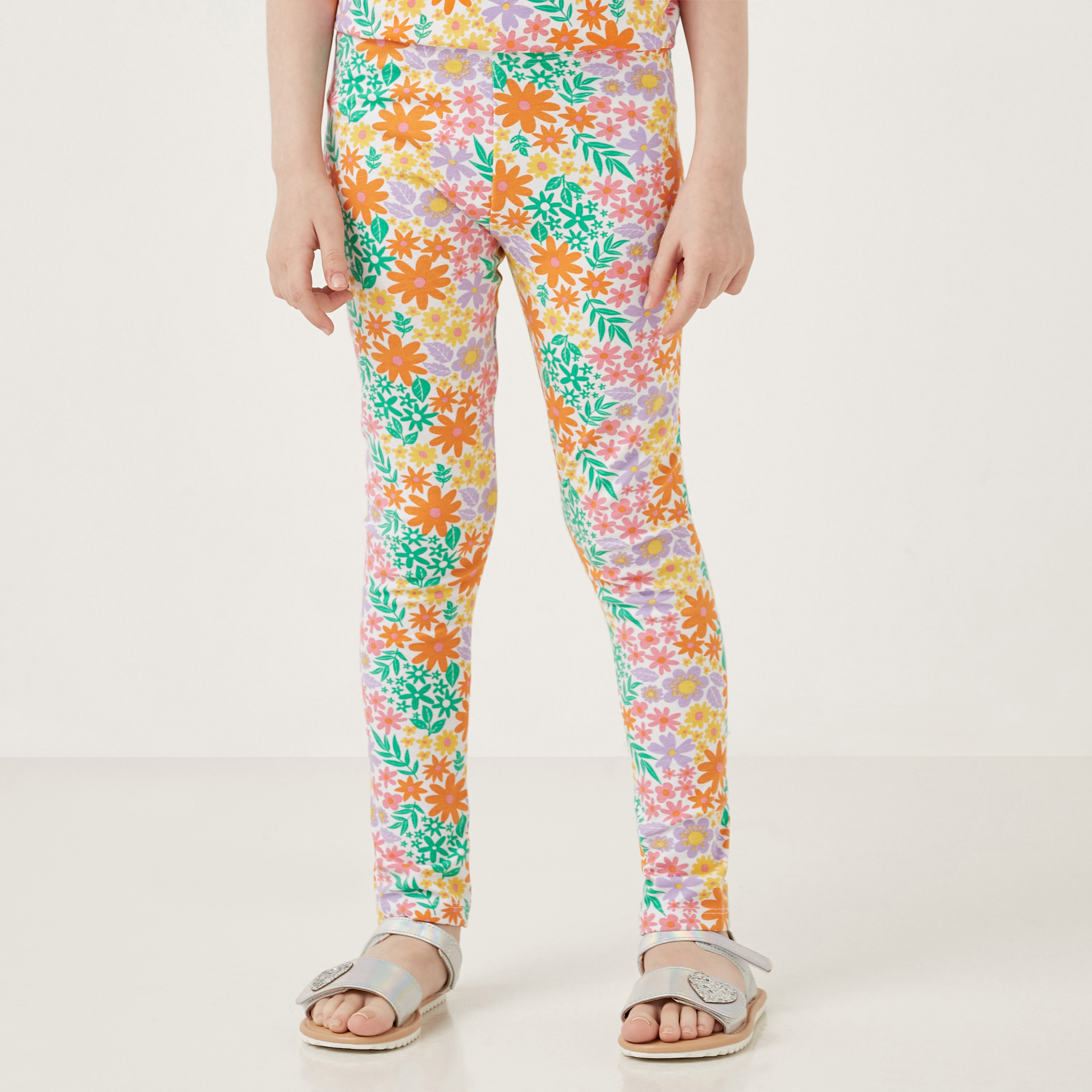 Tiger & Rose Patterned High-waisted Leggings – SILVERWIND