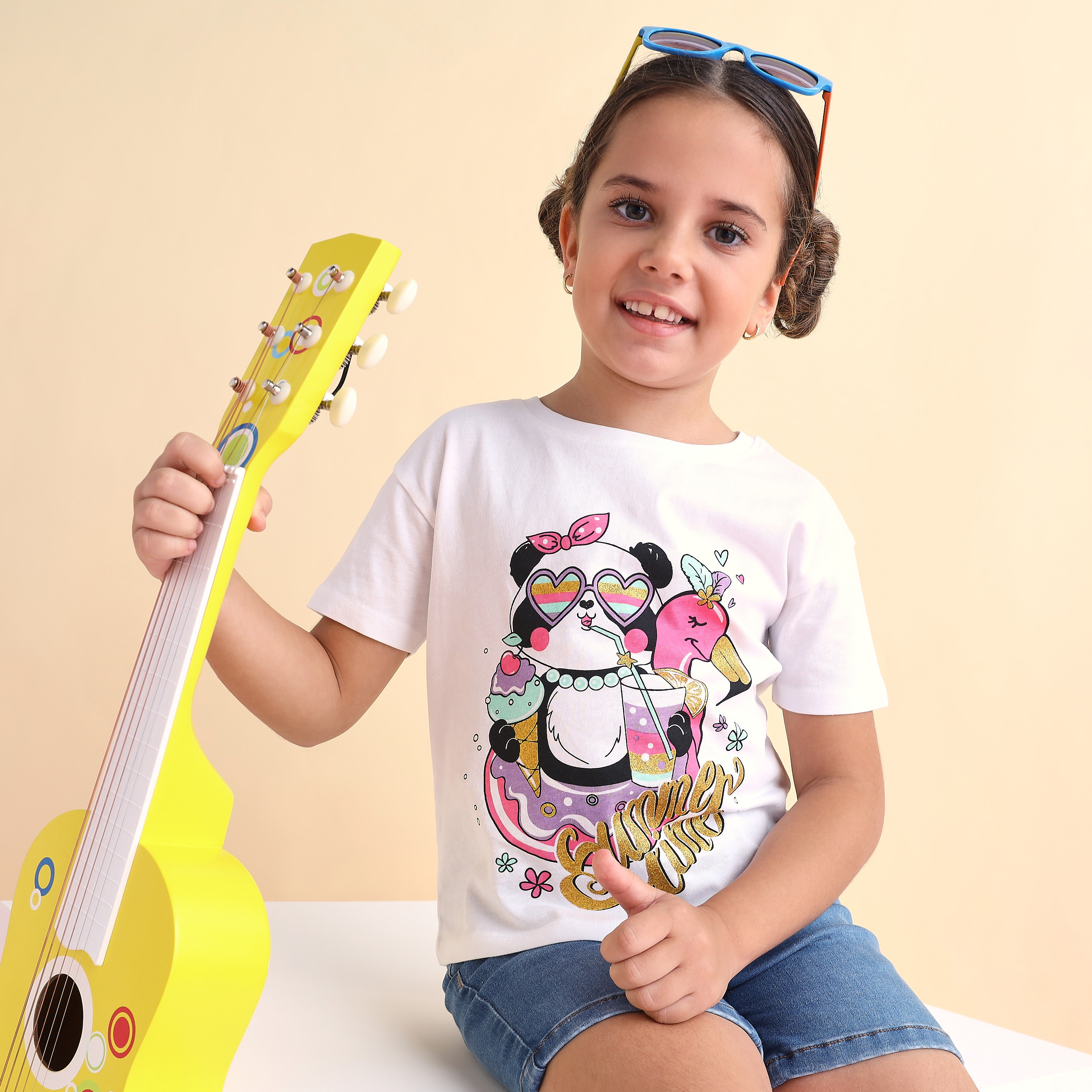 Panda t on sale shirt for girl