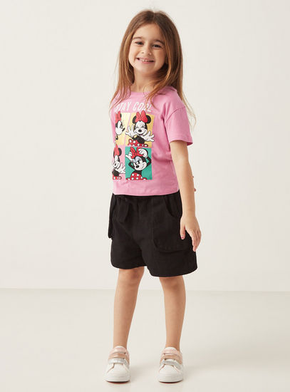 Minnie Mouse Graphic Print T-shirt