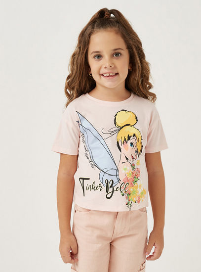 Tinker Bell Print T-shirt