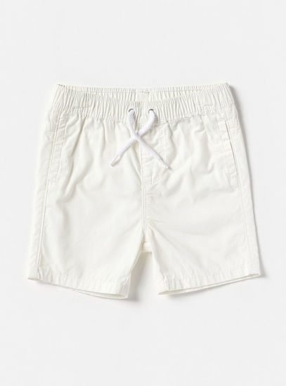 Set of 2 - Assorted Shorts with Drawstring Closure and Pockets-Shorts-image-1